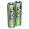 Ansmann 1,2V Genopladelige AA batterier (800mAh) 2-Pack
