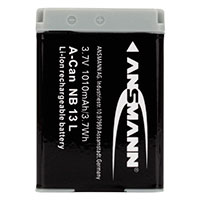 Ansmann A-Can NB-13L Li-Ion 3,7V Batteri t/Canon (1010mAh)