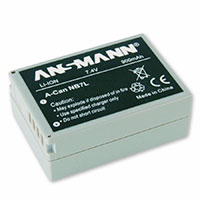 Ansmann A-Can NB 7 L Canon Batteri - 7,4V (900mAh)