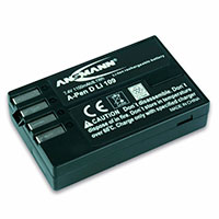 Ansmann A-Pen D LI 109 Pentax Batteri - 7,4V (1100mAh)