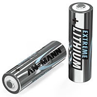 Ansmann AA Batterier 1,5V (Extreme Lithium) 2-Pack