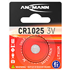 Ansmann CR1025 Knapcelle batteri 3V (Lithium) 1-Pack