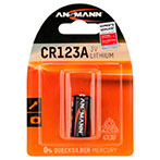 Ansmann CR123A Batteri 3V (Lithium) 1-Pack