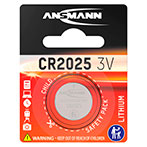 Ansmann CR2025 Knapcelle batteri 3V (Lithium) 1-Pack