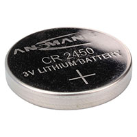 Ansmann CR2450 Knapcelle batteri 3V (Lithium) 1-Pack