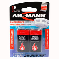 Ansmann E Batteri 9V (Longlife) 2-Pack
