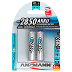 Ansmann Genopladelige AA Batterier (2850mAh) 2-Pack