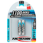 Ansmann Genopladelige AAA batterier (1050mAh) 2-pack