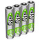 Ansmann Genopladelige AAA Batterier (550mAh) 4-Pack
