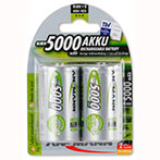 Ansmann Genopladelige D batterier (5000 mAh) 2-pack