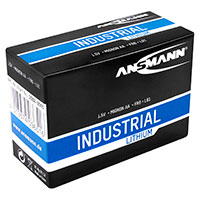 Ansmann Industrial 1,5V AA Batteri (Lithium) 10-Pack