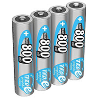 Ansmann MaxE Genopladelige AAA Batterier (800mAh) 4-Pack