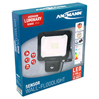 Ansmann WFL2400s LED Projektr m/Sensor 30W (2400lm)
