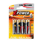 Ansmann X-Power AA Batterier - 4-Pack