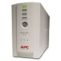 APC BK350EI  Back-UPS Ndstrmforsyning 350VA 210W (4 udtag)