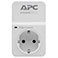 APC PM1W-GR SurgeArrest Essential Stikdse m/1 udtag (16A) Hvid
