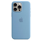 Apple MagSafe Cover t/iPhone 15 Pro Max (Silikone) Vinter Blå
