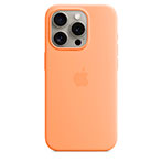 Apple MagSafe Cover t/iPhone 15 Pro (Silikone) Sorbet Orange