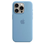 Apple MagSafe Cover t/iPhone 15 Pro (Silikone) Vinter Blå