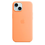 Apple MagSafe Cover t/iPhone 15 (Silikone) Sorbet Orange