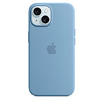 Apple MagSafe Cover t/iPhone 15 (Silikone) Vinter Blå