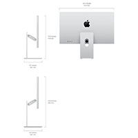 Apple Studio Display 27tm - 5120x2880/60Hz - Nanotexturglas/Justerbar hjde/Tilt