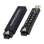 Apricorn Aegis Secure 3NX USB 3.2 Nøgle m/Kode (256GB)