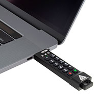 Apricorn Aegis Secure Key 3NXC USB-C 3.2 Ngle m/Kode (16GB)