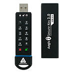 Apricorn Aegis Secure USB 3.0 Nøgle m/Kode (120GB)