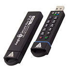 Apricorn Aegis Secure USB 3.0 Nøgle m/Kode (480GB)