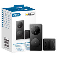 Aqara Smart Video Doorbell G4 Ringklokke (Matter) Sort
