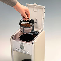 Ariete 1342 Kaffemaskine Vintage (4-12 kopper) Beige