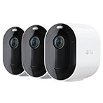 Arlo Pro 4 Spotlight Overvågningskamera (3pk) Hvid