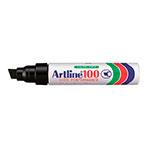 Artline 100 Permanent Marker (7,5-12,0mm) Sort