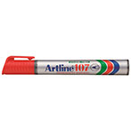 Artline 107 Permanent Marker (1,5mm) Rød