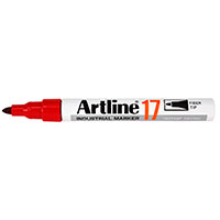 Artline 17 Industri Permanent Marker (1,5mm) Rd