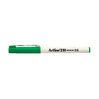 Artline 210 Fineliner Medium (0,6mm) Grn