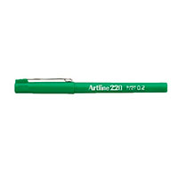 Artline 220 Fineliner Super Fine (0,2mm) Grn