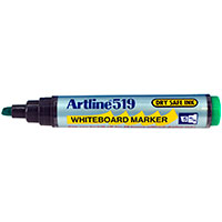 Artline 519 Whiteboard Marker (2,0-5,0mm) Grn