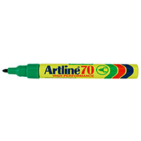 Artline 70 Permanent Marker (1,5mm) Grn