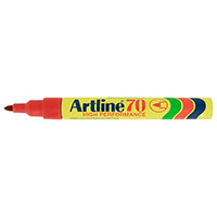 Artline 70 Permanent Marker (1,5mm) Rd