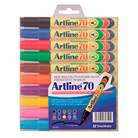 Artline 70 Permanent Marker St (1,5mm) 10-pack