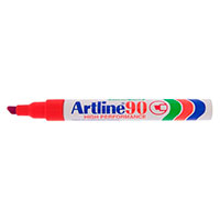 Artline 90 Permanent Marker (2,0-5,0mm) Rd