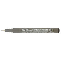 Artline Drawing System Fineliner (0,1mm) Sort