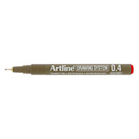 Artline Drawing System Fineliner (0,4mm) Rd