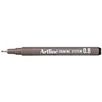 Artline Drawing System Fineliner (0,8mm) Sort