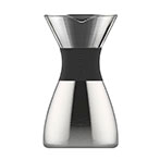 Asobu Pour Over Kaffemaskine (1,1 Liter) Sølv/Sort