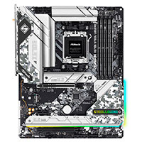 Asrock X670E Steel Legend Bundkort, AMD AM5, DDR5 ATX