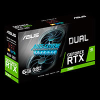 ASUS Dual Evo Grafikkort - NVIDIA GeForce RTX 2060 - 6GB GDDR6