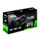 Asus DUAL OC V2 LHR Grafikkort - NVIDIA GeForce RTX 3060 Ti  - 8GB GDDR6